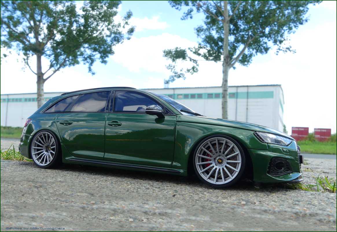 1:18 Tuning Audi A4 RS4 (B9) Avant / Kombi 2020